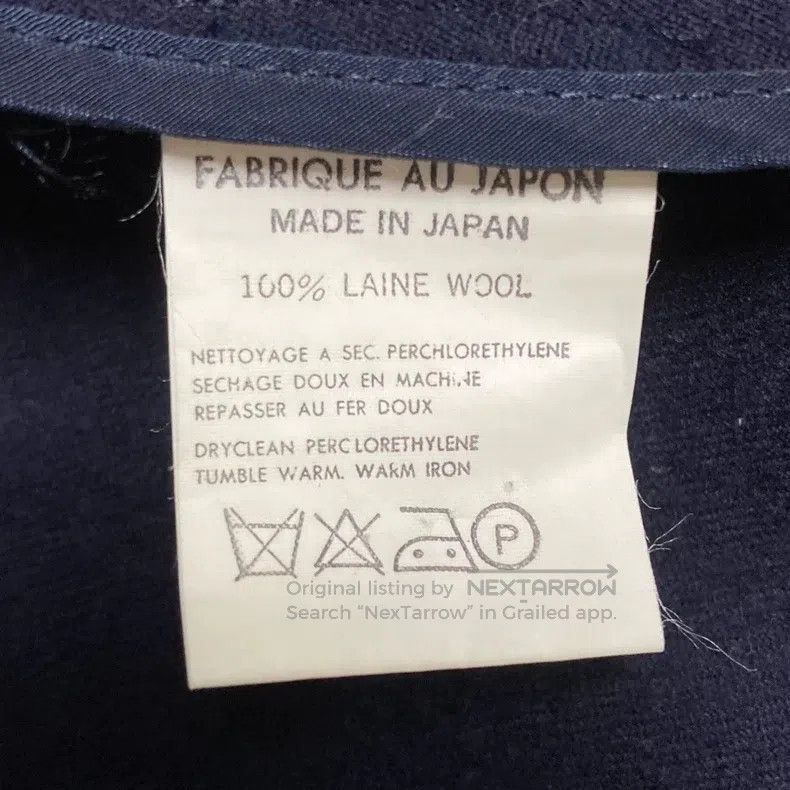 Yohji Yamamoto Yohji Yamamoto Maru Text Period Wool Jacket Size US S / EU 44-46 / 1 - 6 Thumbnail