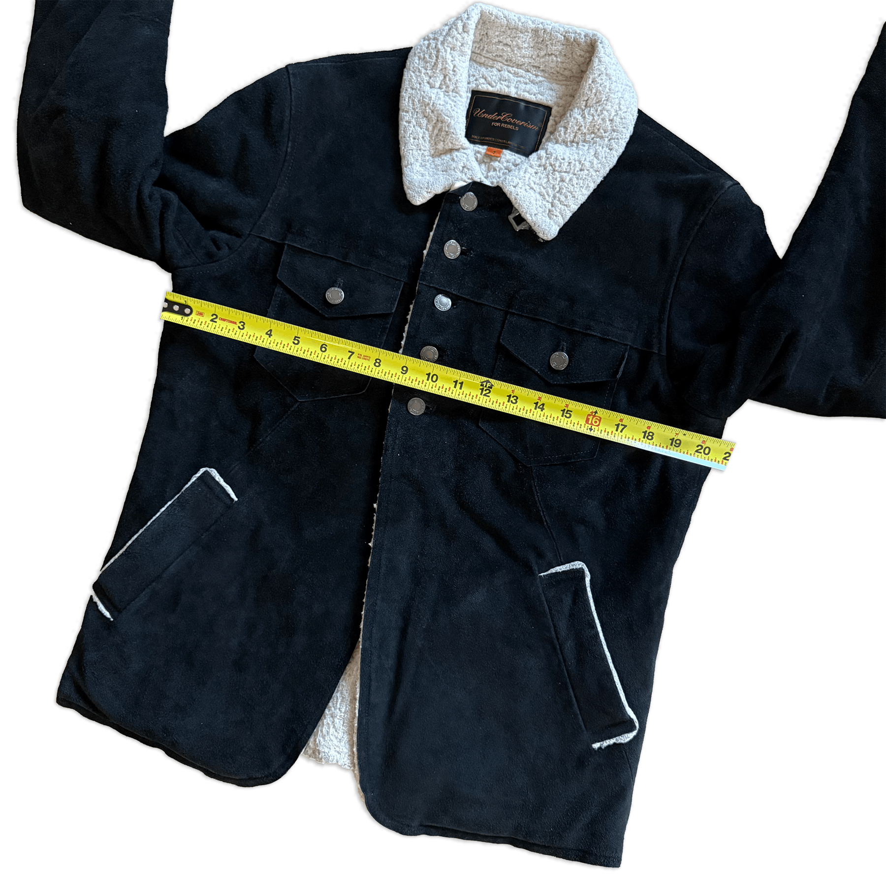 Undercover AW06 "But Beautiful GuruGuru" Leather Suede Cowboy Jacket Size US L / EU 52-54 / 3 - 6 Thumbnail