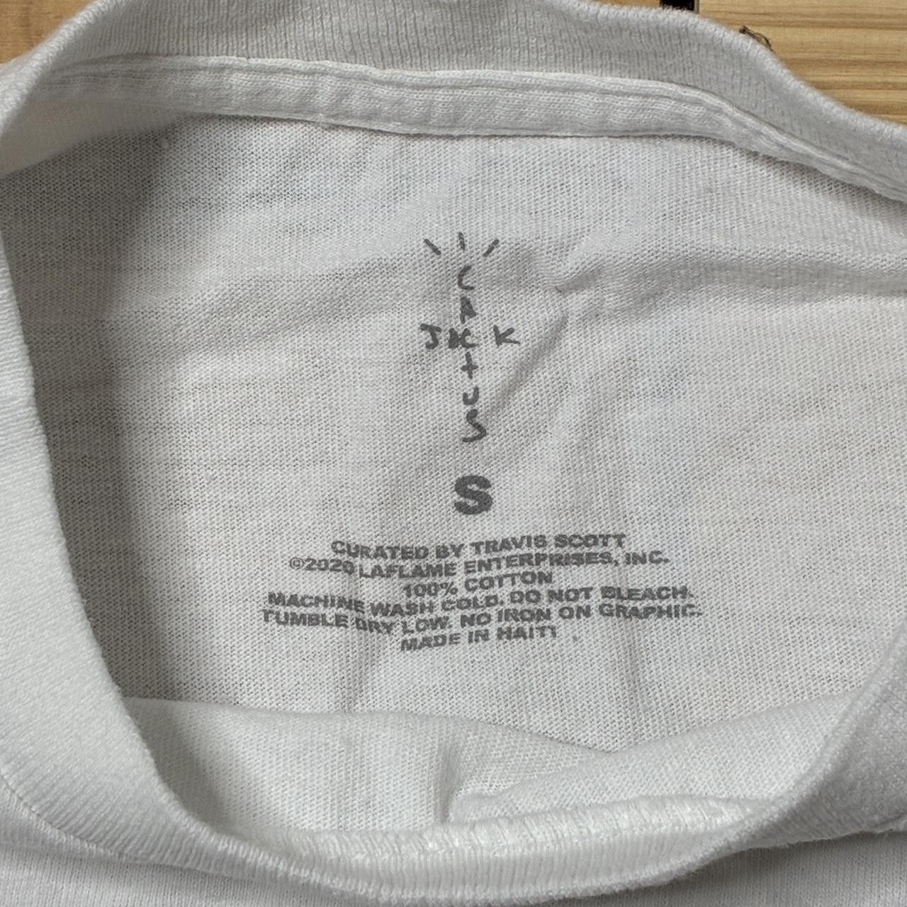 Other Cactus Jack White Travis Scott Rap Tee Size Small Size US S / EU 44-46 / 1 - 3 Thumbnail