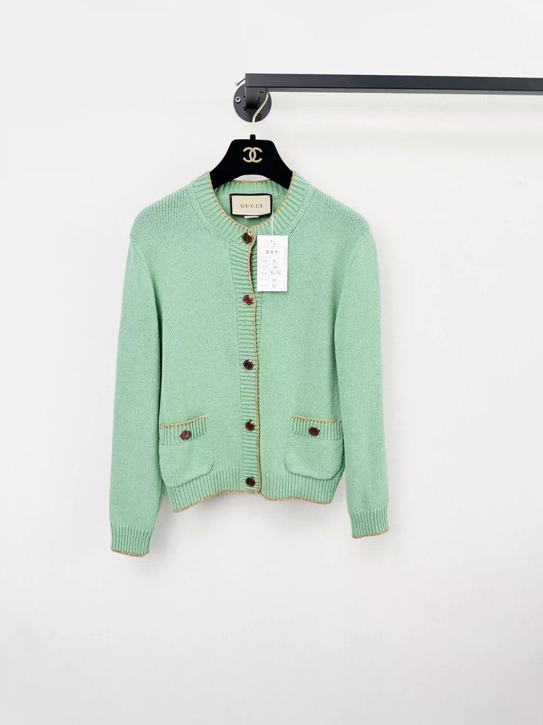 Gucci Gucci Knitted cardigan long sleeves 2503-Nextarrow Size XS / US 0-2 / IT 36-38 - 1 Thumbnail