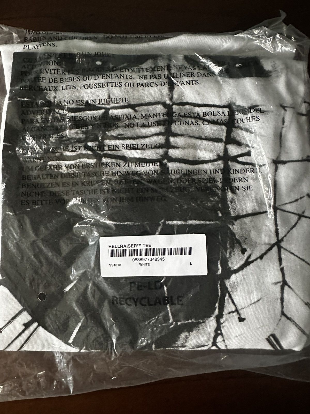 Supreme Supreme Hellraiser Pinhead T-Shirt Size US L / EU 52-54 / 3 - 1 Thumbnail