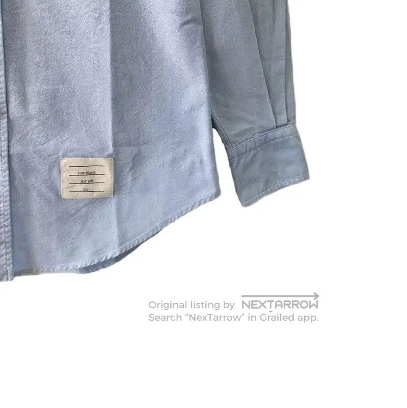 Thom Browne Thom Browne Blue Cotton Women's Shirt . Size S / US 4 / IT 40 - 4 Thumbnail