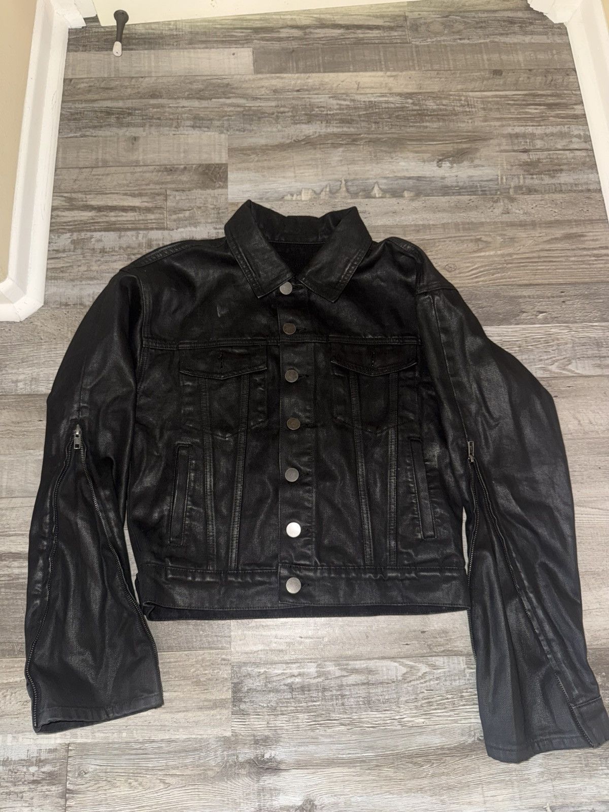 Other Klay Preston Waxed Denim Jacket Size US S / EU 44-46 / 1 - 1 Thumbnail