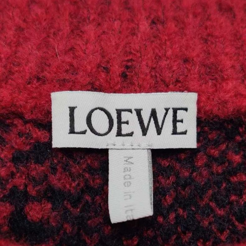 Loewe LOEWE Wool blend color-matched round neck sweater Size L / US 10 / IT 46 - 5 Thumbnail
