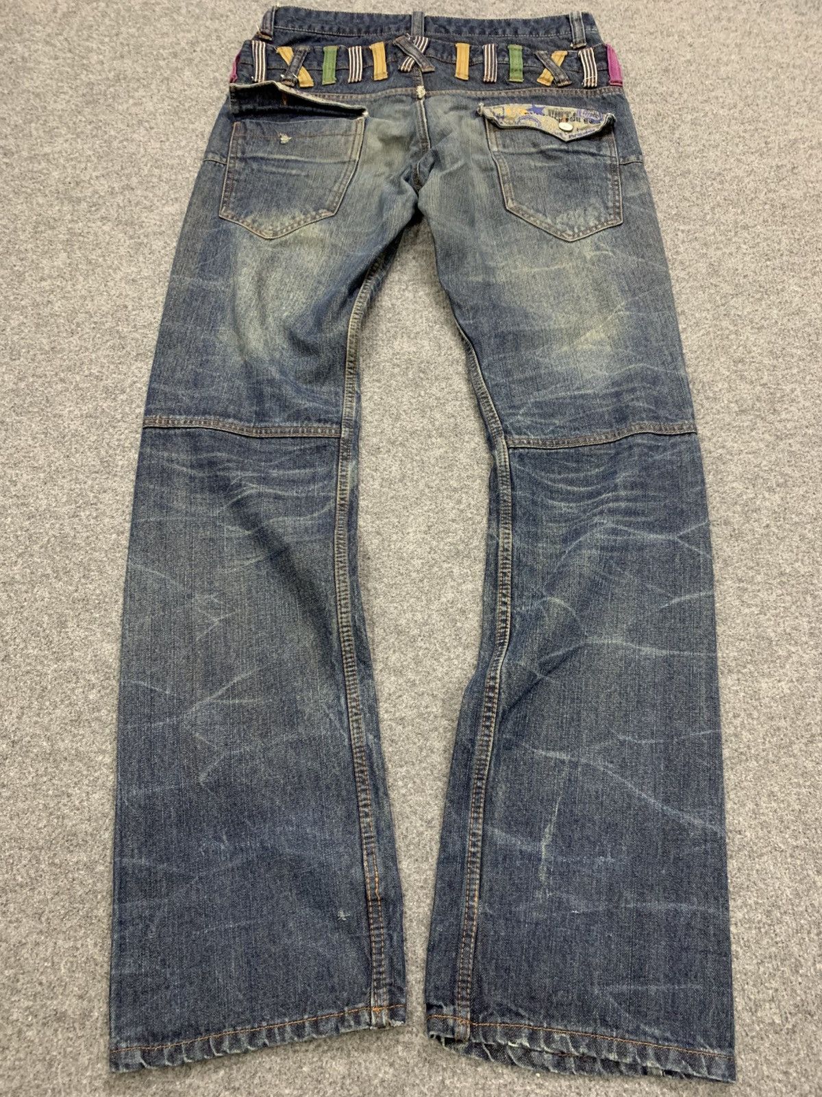 Punk and Yo DOUBLE WAIST DOUBLEFOCUS LIKE PUNK STYLE. Size US 32 / EU 48 - 2 Thumbnail