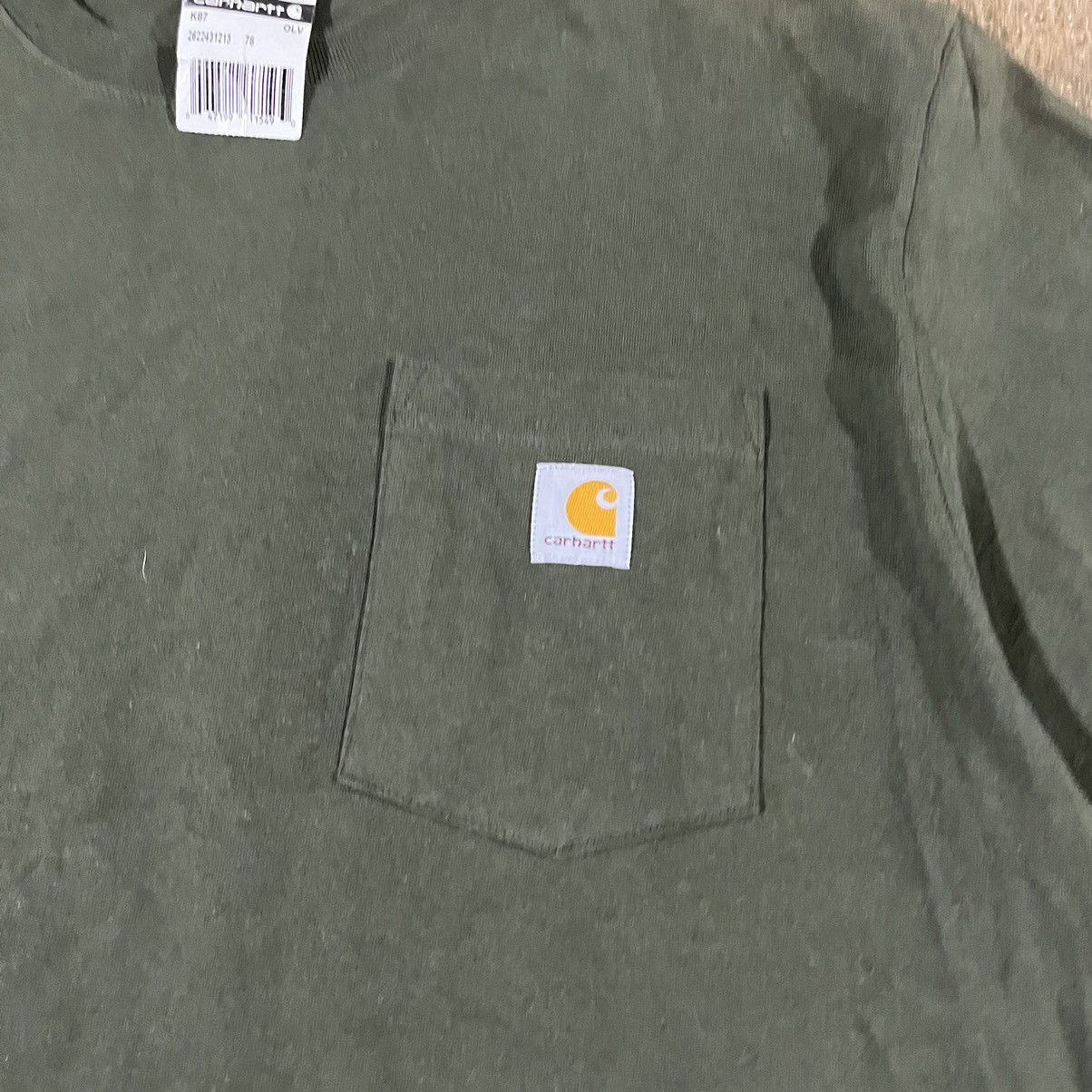 Carhartt × Vintage Crazy Y2K Carhartt Pock Tee Essential Workwear Skater NWT Size US XL / EU 56 / 4 - 3 Thumbnail