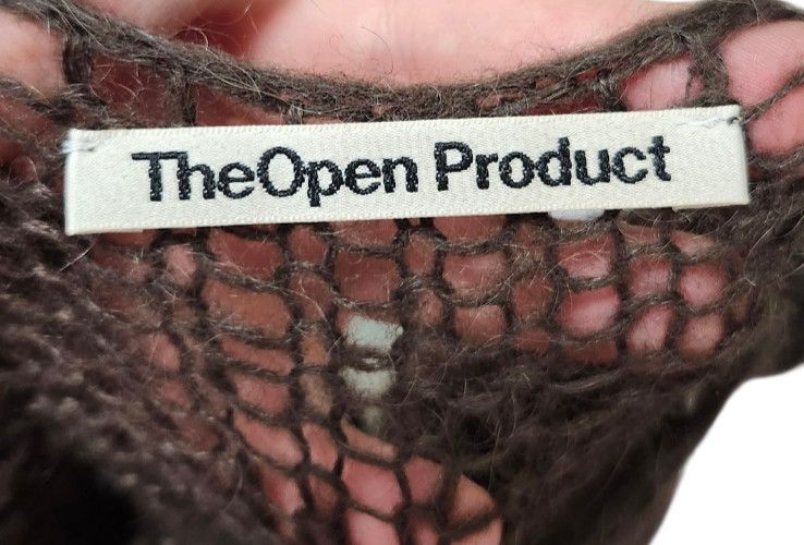 Other Theopen Product Boho Knit Mesh Slouchy Pullover Artsy Grunge Size ONE SIZE - 8 Thumbnail