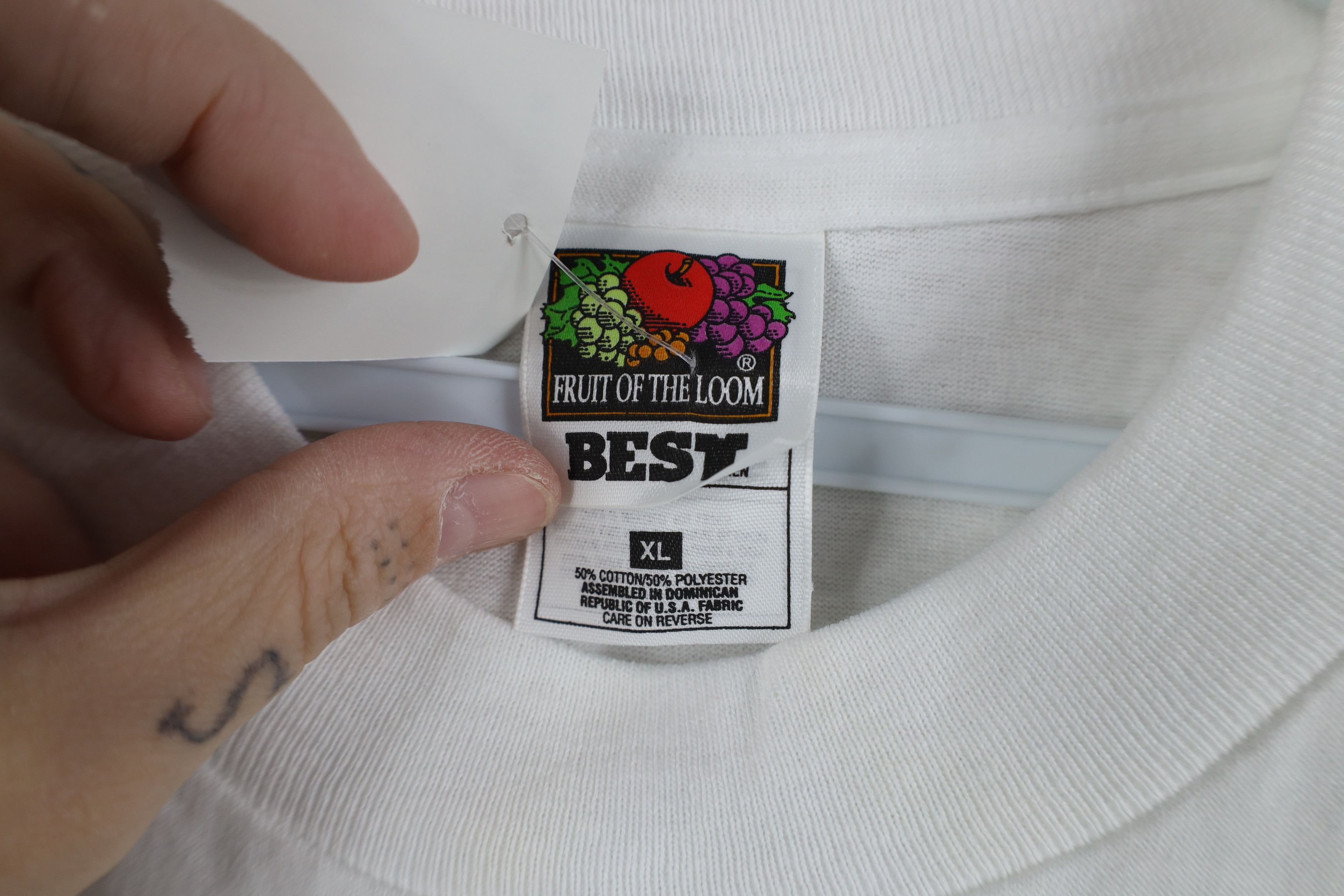 Vintage Deadstock Vintage 90s Ohio City Short Sleeve T-Shirt White Size US XL / EU 56 / 4 - 11 Thumbnail