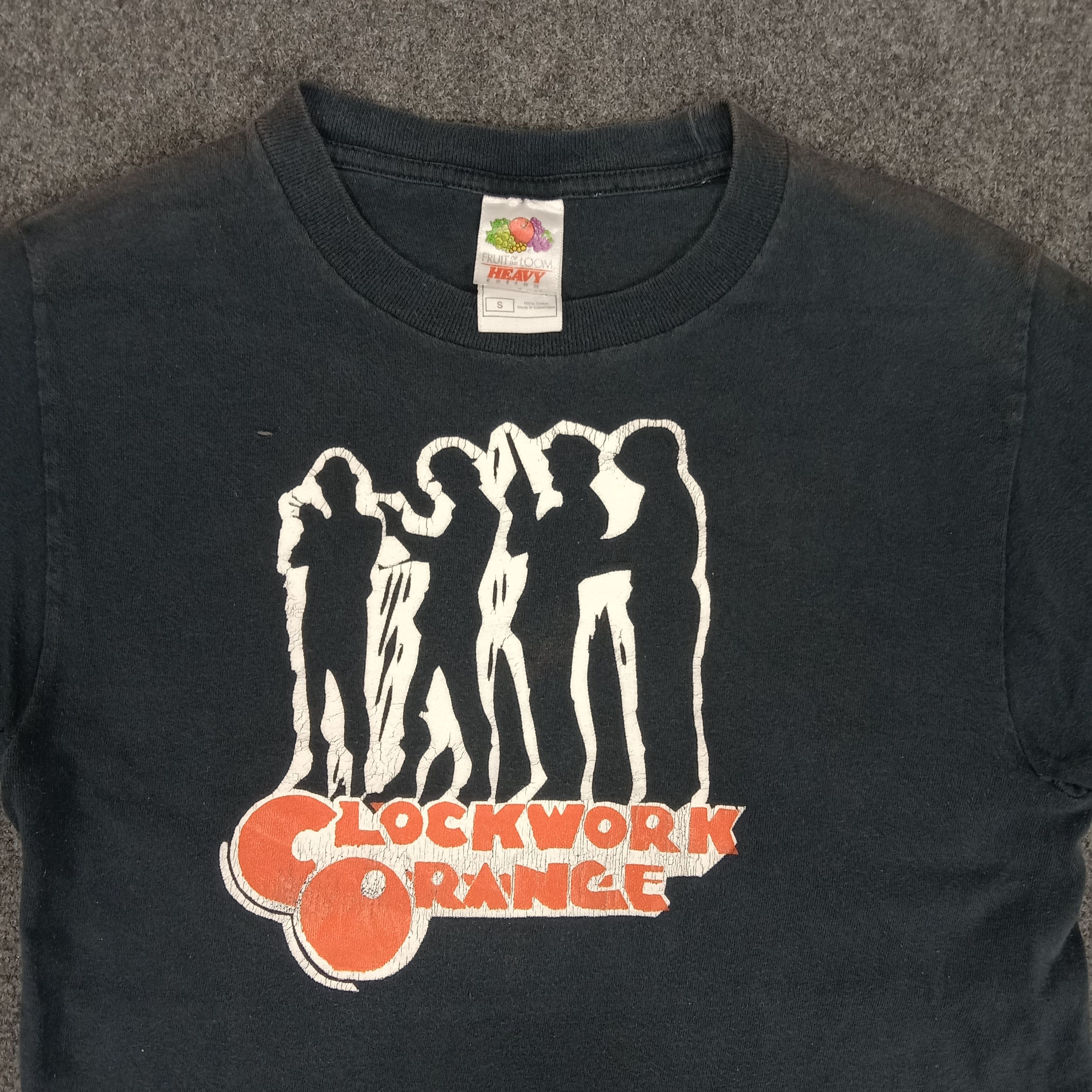Vintage Clockwork Orange American Movie Punk Style Tshirt Size US XS / EU 42 / 0 - 2 Thumbnail