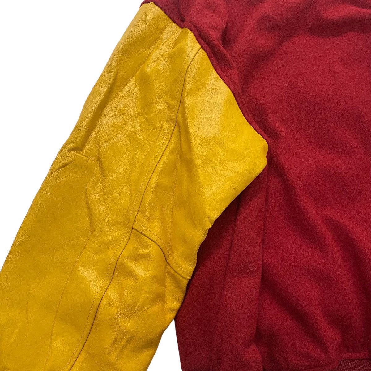 Japanese Brand × Vintage ✨Vintage Ryoko Hirosup Original wool varsity jacket Size US L / EU 52-54 / 3 - 6 Thumbnail