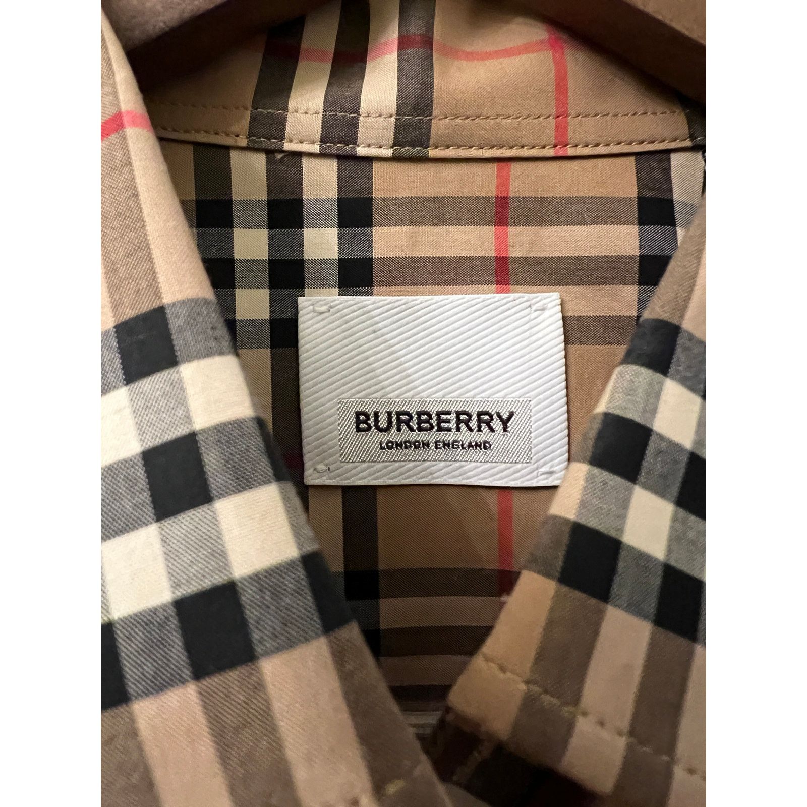 Burberry Burberry Small Check Shirt Size US XS / EU 42 / 0 - 5 Thumbnail