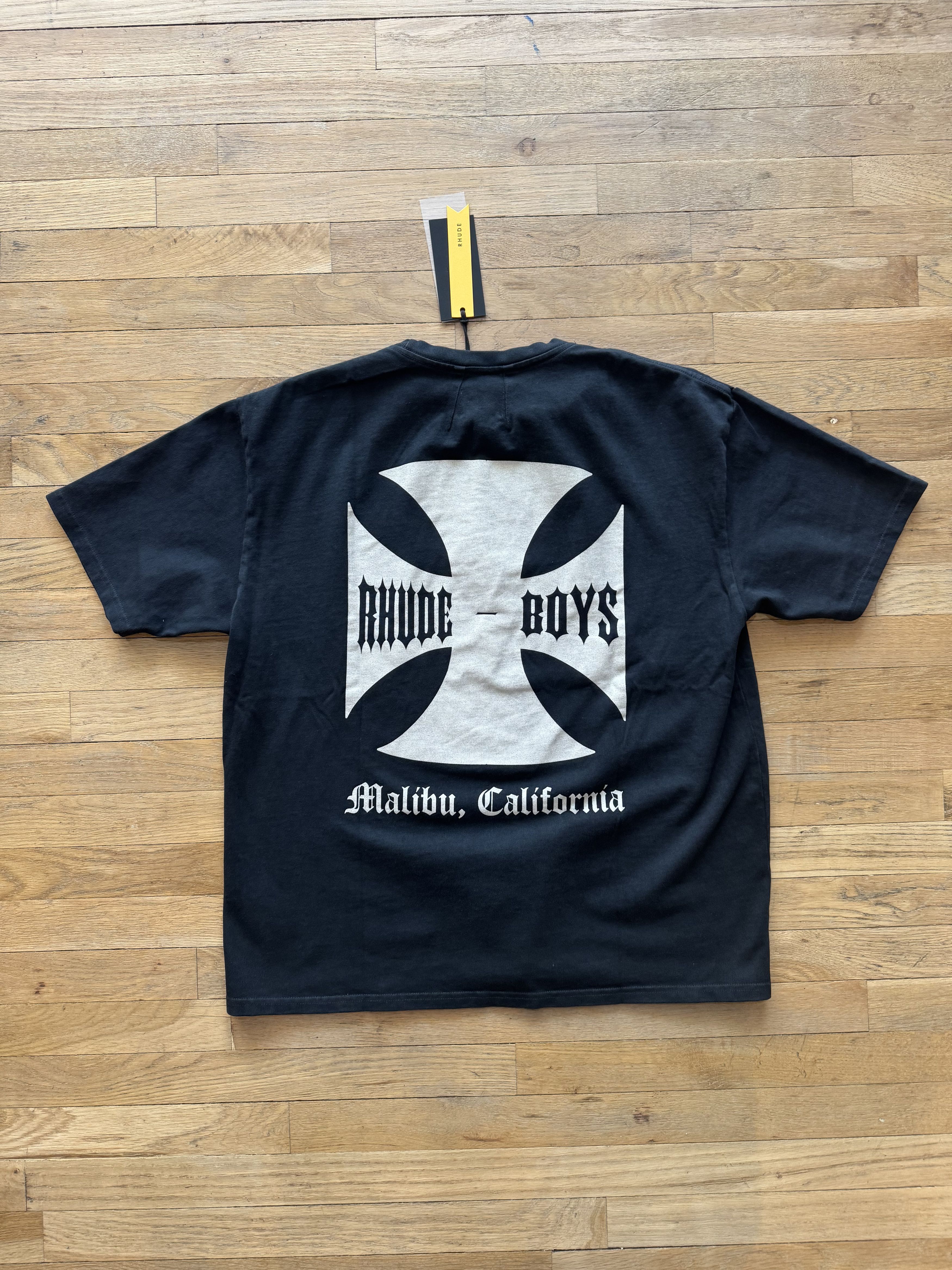 Rhude Rhude Vintage Black Tee Size US S / EU 44-46 / 1 - 3 Thumbnail