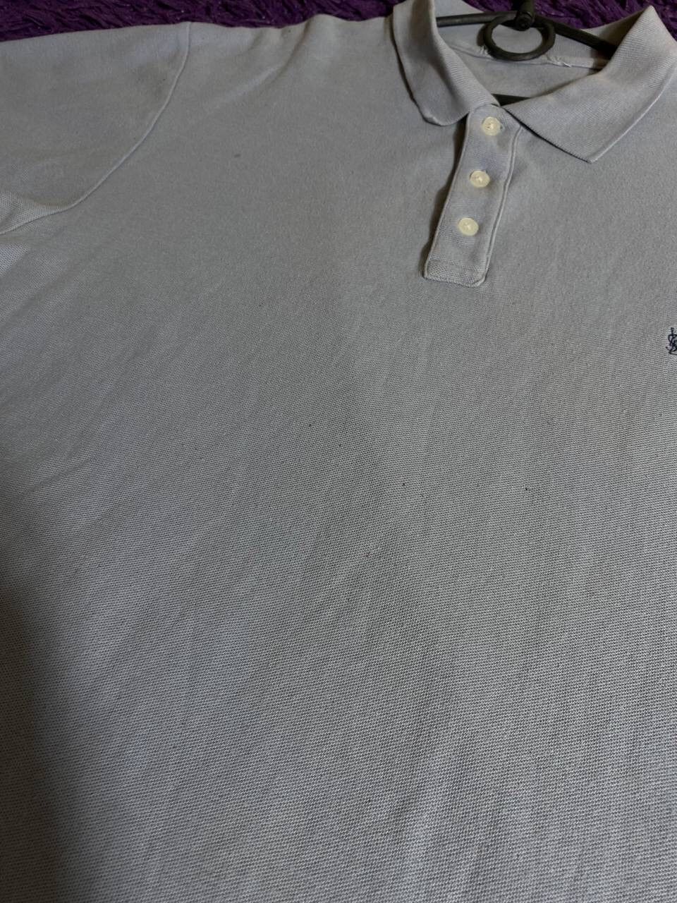 Vintage × Yves Saint Laurent Vintage YSL Yves Saint Laurent Polo Basic T-Shirt Size US L / EU 52-54 / 3 - 15 Thumbnail