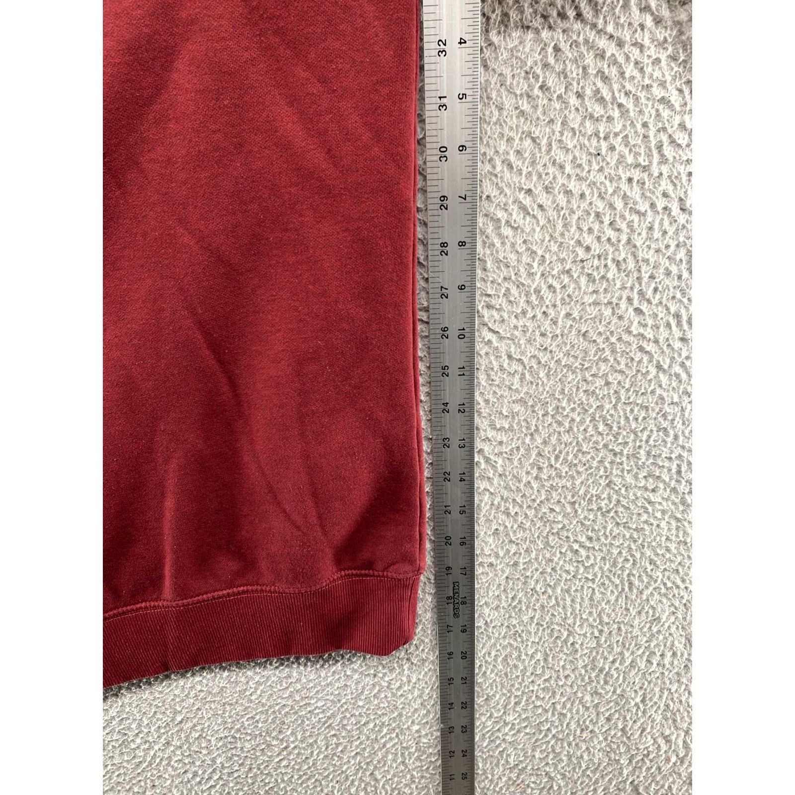 Vintage Columbia Mens Pullover Red 1/4 Zipper Knit Mock Neck Sweater Jacket Cotton XL Regular Casual Size US XL / EU 56 / 4 - 6 Thumbnail