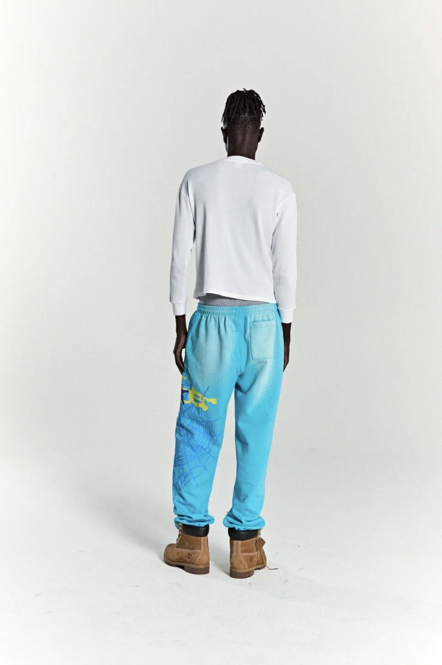 Sp5der SP5DER Heavy Web Sweatpants Size US 31 - 5 Thumbnail