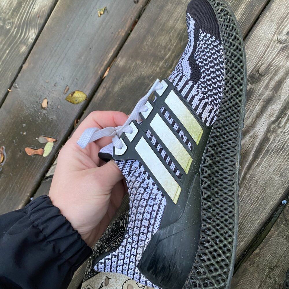 Adidas 2020 Adidas Ultra 4D Cookies and Cream Ultraboost Size 10.5 Size US 10.5 / EU 43-44 - 8 Thumbnail