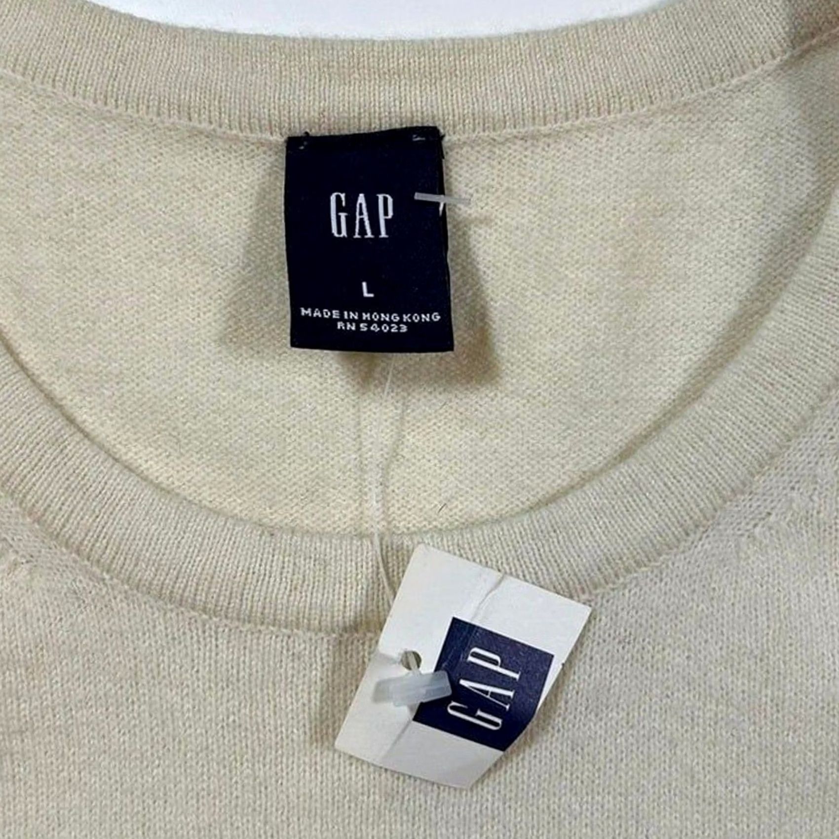 Gap Gap Crew Neck Sweater Women's Large Lambs Wool NWT Size L / US 10 / IT 46 - 5 Thumbnail