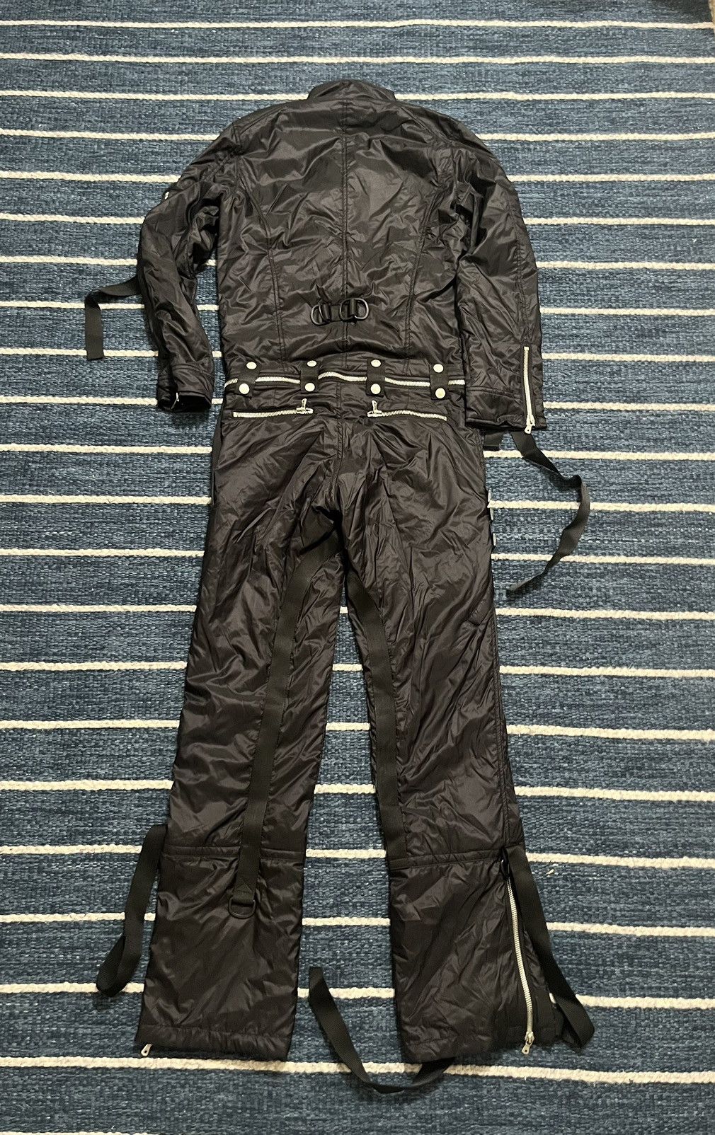 Dolce & Gabbana Dolce & Gabbana 2003 Racing Suit Black Large Size US L / EU 52-54 / 3 - 9 Thumbnail