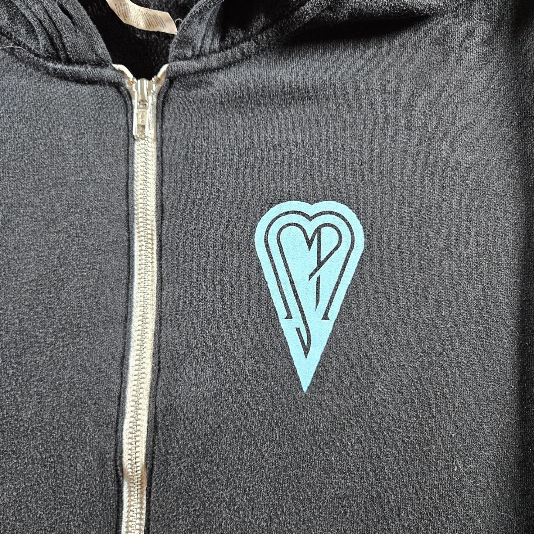 Vintage Smashing Pumpkins Band Graphic Bella + Canvas Hoodie Mens XL Black Full Zip Size US XL / EU 56 / 4 - 2 Thumbnail
