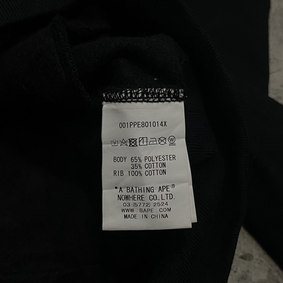 Bape Bape Spellout Swarovski Hoodie Size US L / EU 52-54 / 3 - 3 Thumbnail