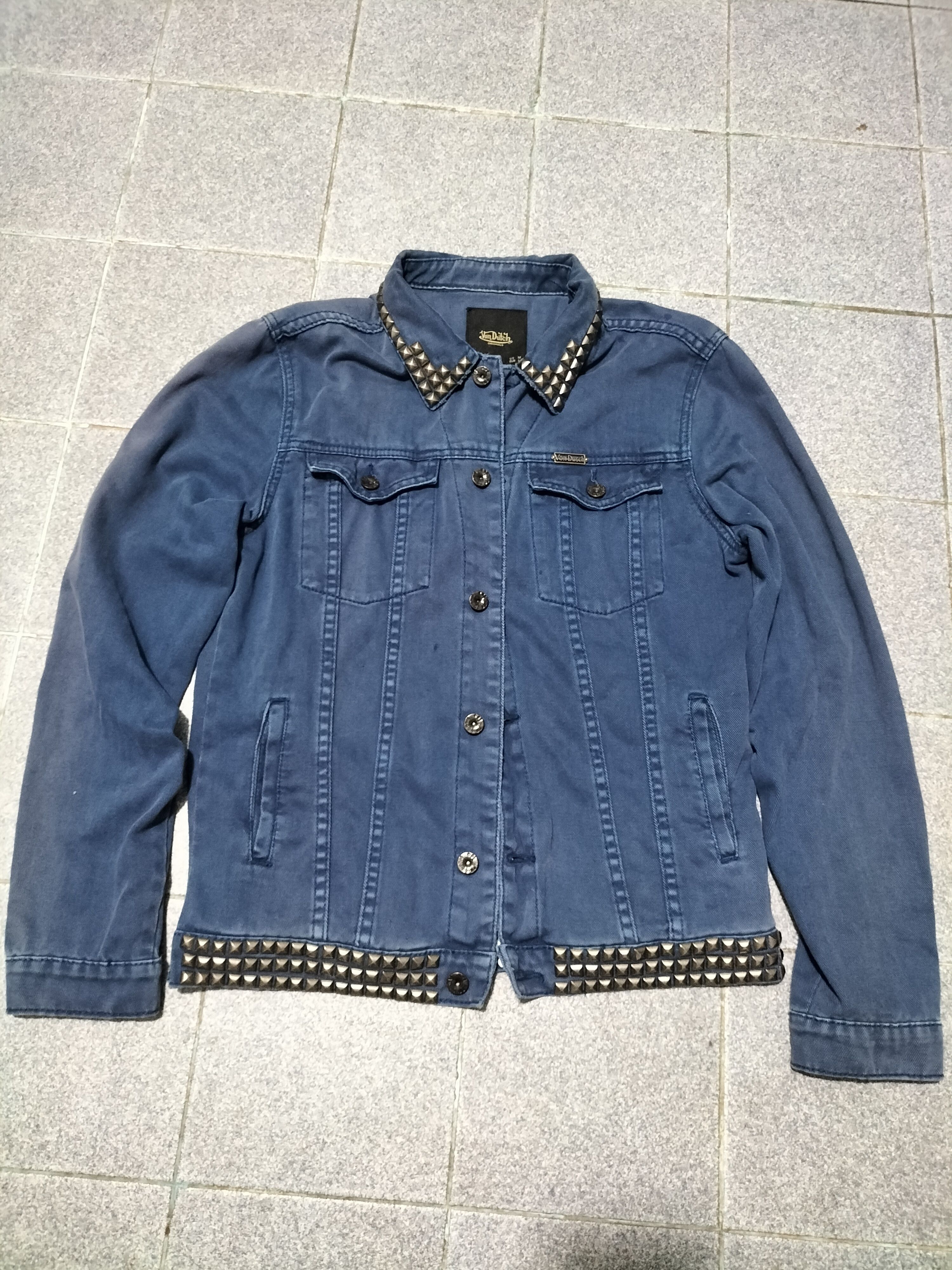 Vintage Vintage Avant Garde Opium y2k Napoleon Denim Jacket | Grailed