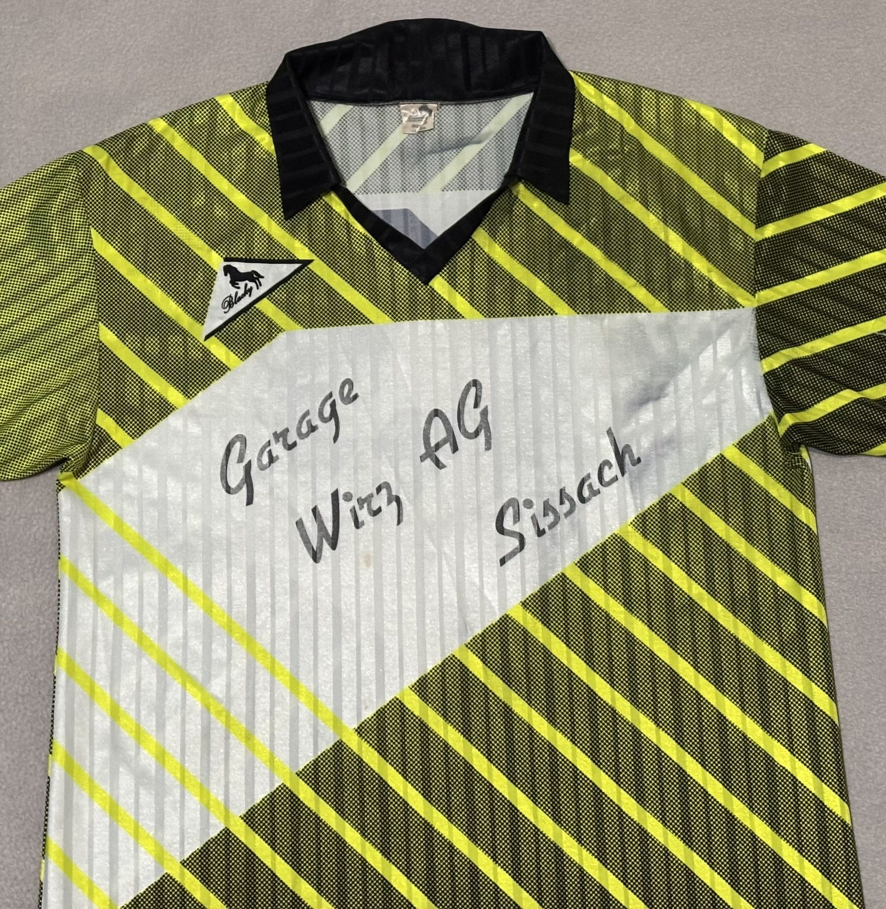 Vintage Blacky #13 Switzerland Football Shirt Size L Size US L / EU 52-54 / 3 - 6 Thumbnail