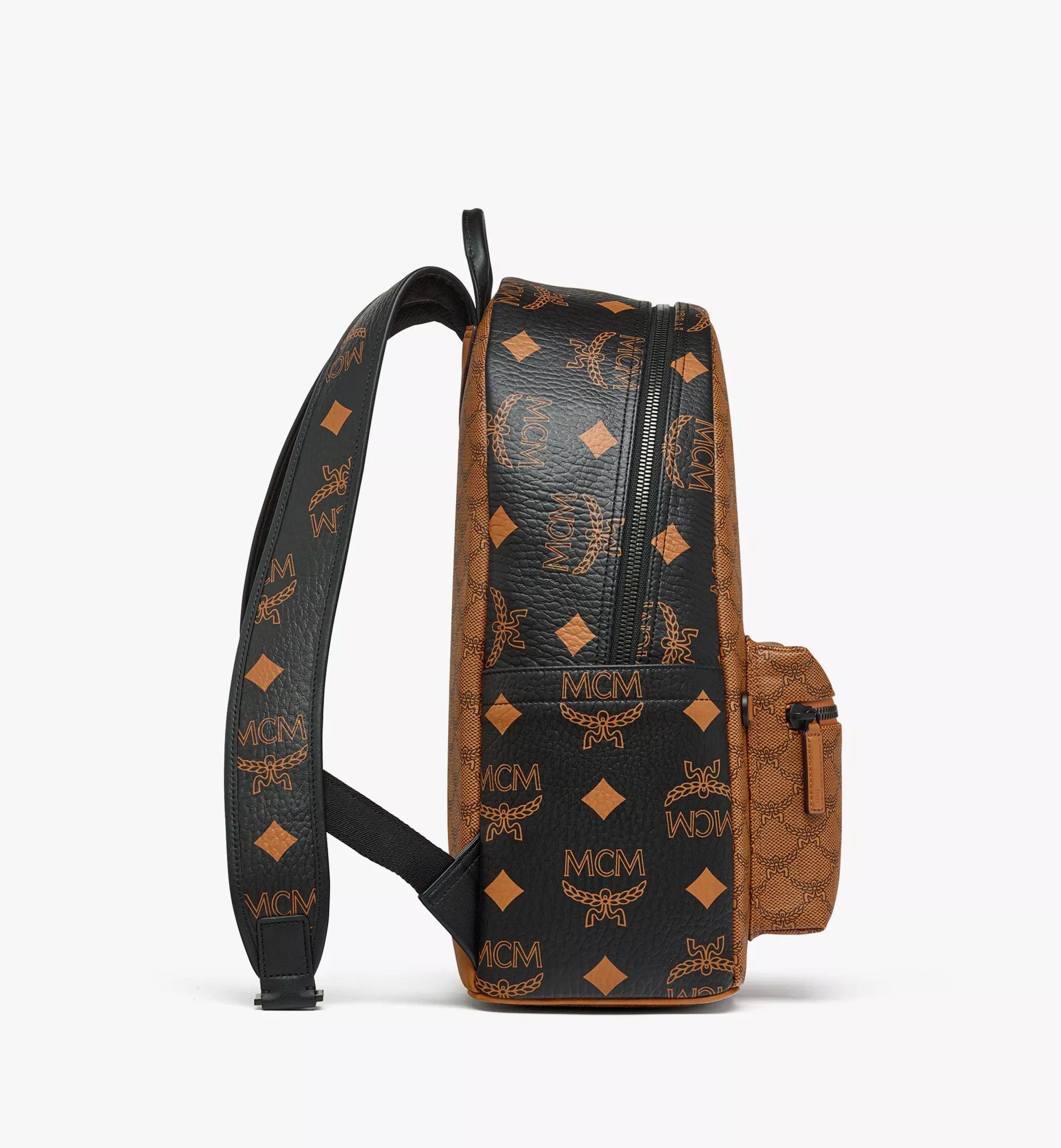 MCM o1mt1gz0725 Size: OS / Medium Backpack in Brown Size ONE SIZE - 3 Thumbnail