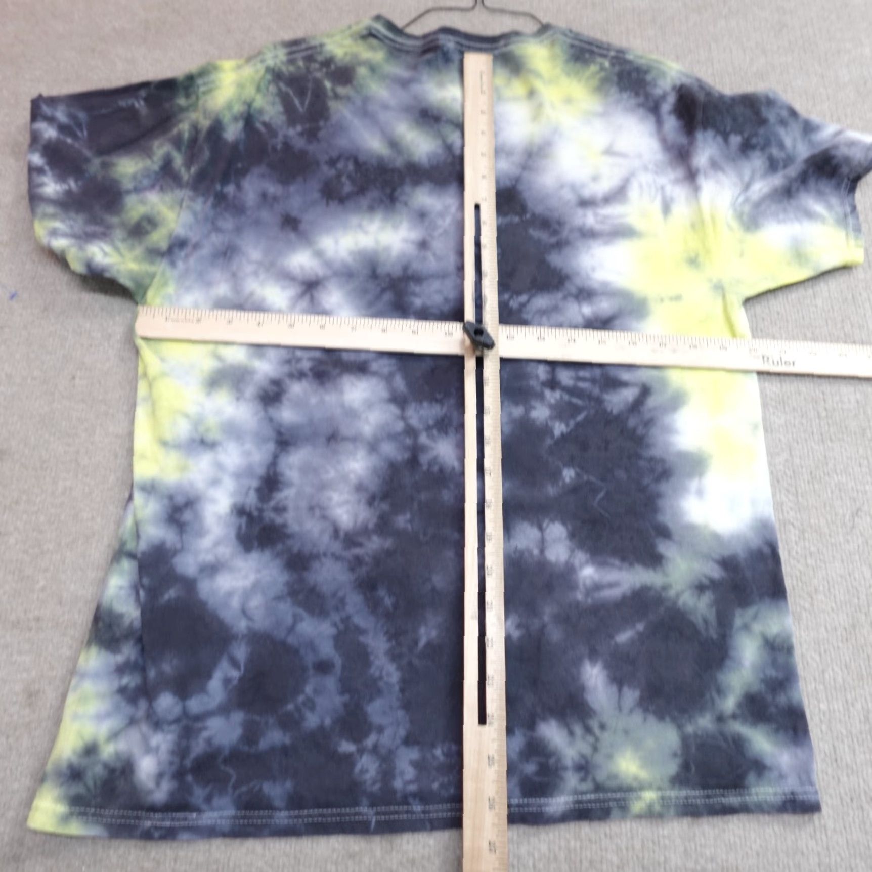 Vintage Trippie Redd Shirt T-Shirt Short Sleeve Crew Neck Skull Tie Dye Large Blue Gray Cotton Men Size US L / EU 52-54 / 3 - 3 Thumbnail