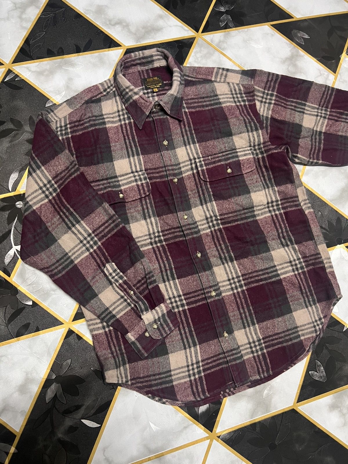 Flannel Boon Pal 90s Men’s Flannel Shirts Size US L / EU 52-54 / 3 - 1 Thumbnail