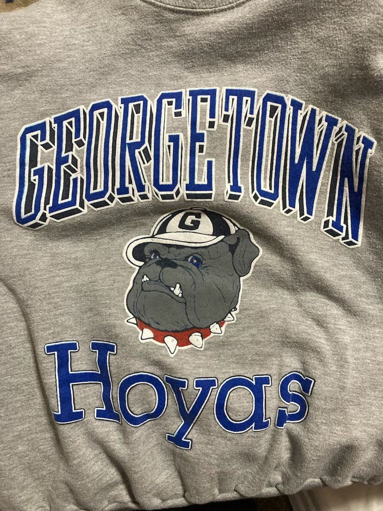 Vintage Vintage 90s Georgetown Sweatshirt Size US M / EU 48-50 / 2 - 3 Thumbnail