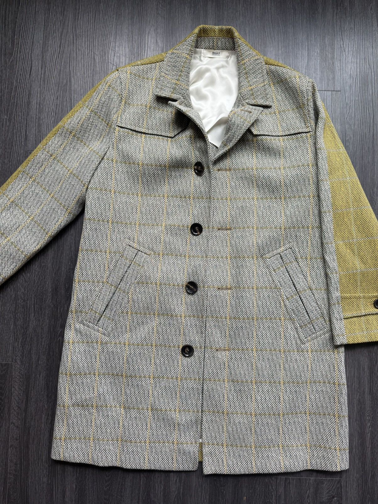 Bally Bally Vintage Wool Trench Coat Size US L / EU 52-54 / 3 - 1 Thumbnail
