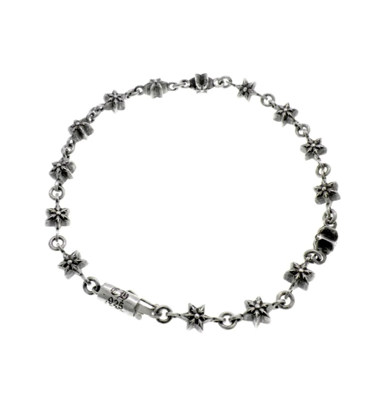 Chrome Hearts 15Link Chrome Hearts Tiny Star Bracelet Size ONE SIZE - 1 Thumbnail