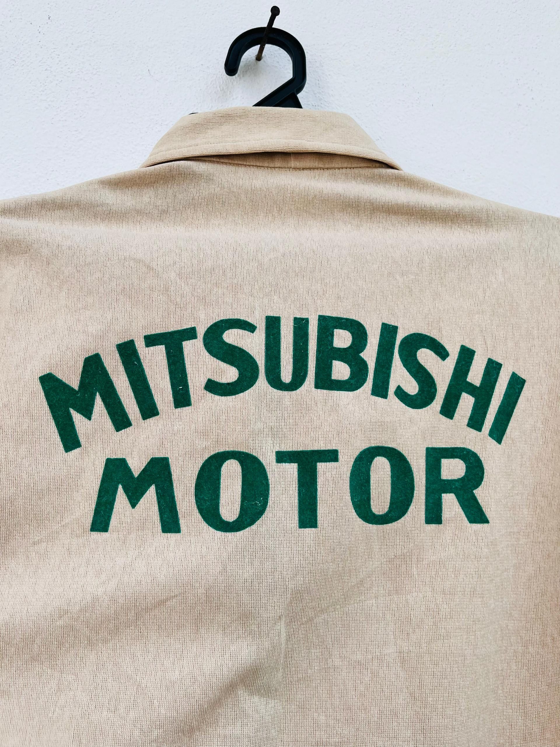 Japanese Brand Vintage 80s Mitsubishi Motor Overall Fashion Style Size US 33 - 6 Thumbnail