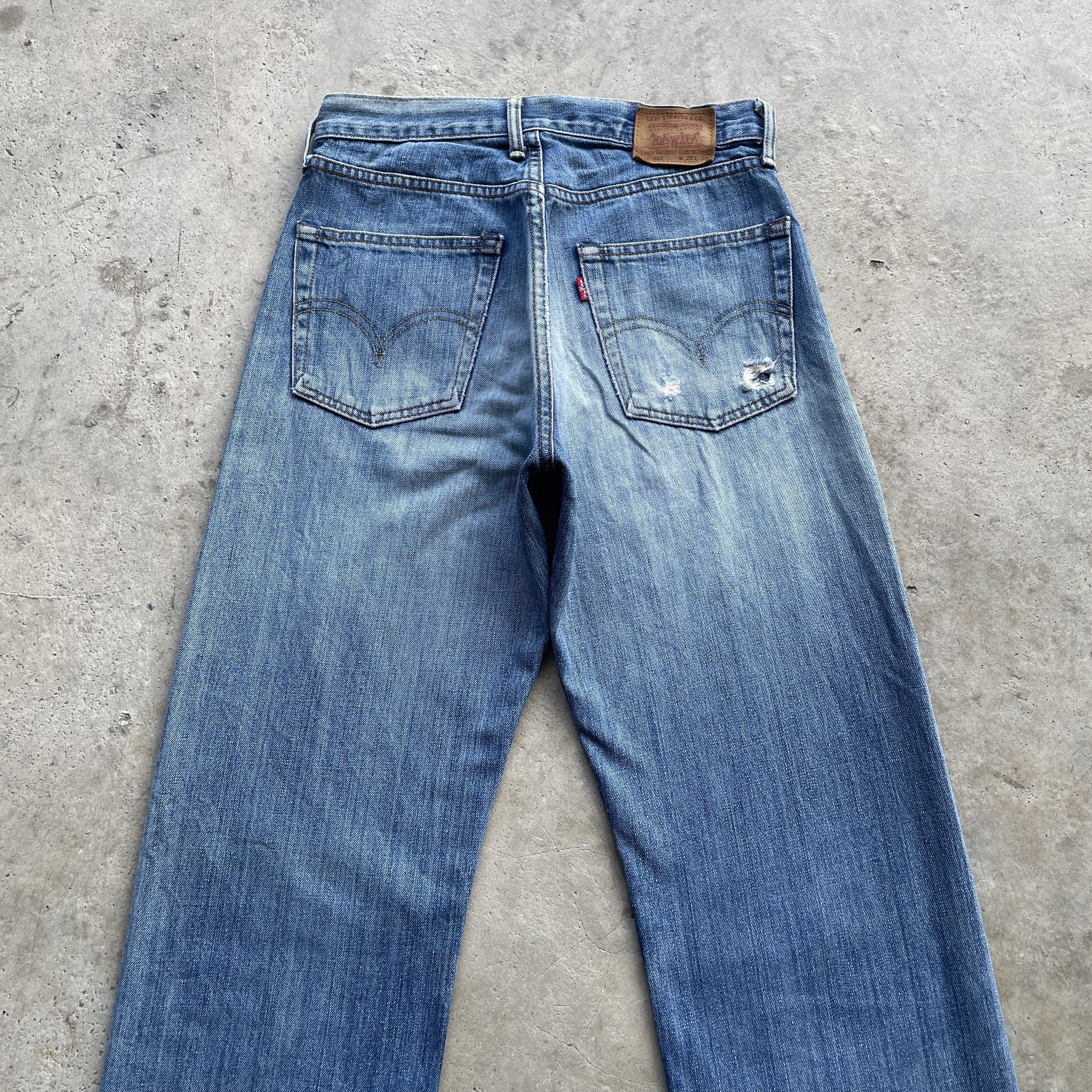 Levi's Vintage Levi’s 503 Denim Faded Jeans Pants W28x34.5 Size US 28 / EU 44 - 12 Thumbnail