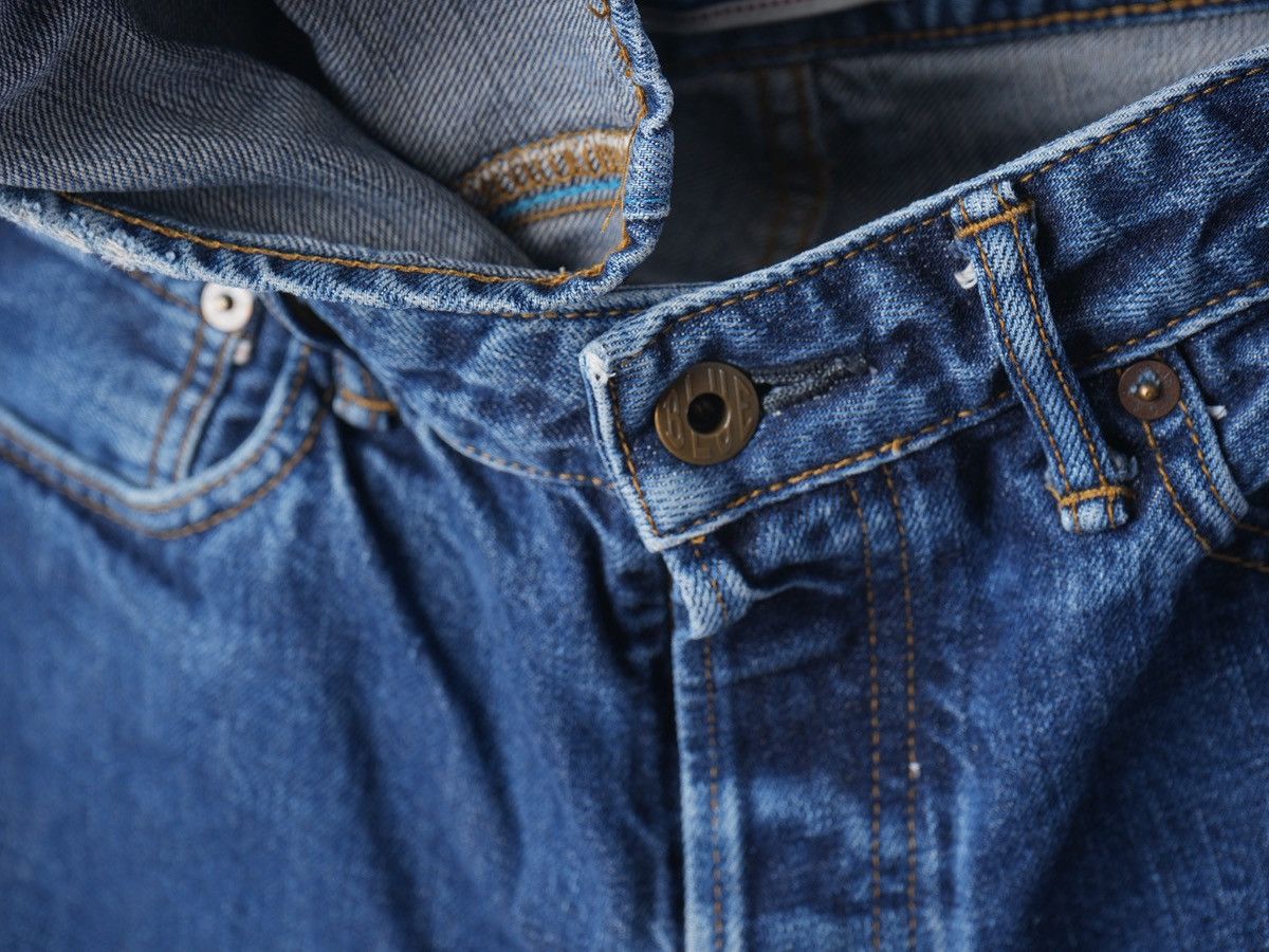 Japan Blue Japan Blue J3048 Circle Denim Selvedge w29 Size US 29 - 7 Thumbnail