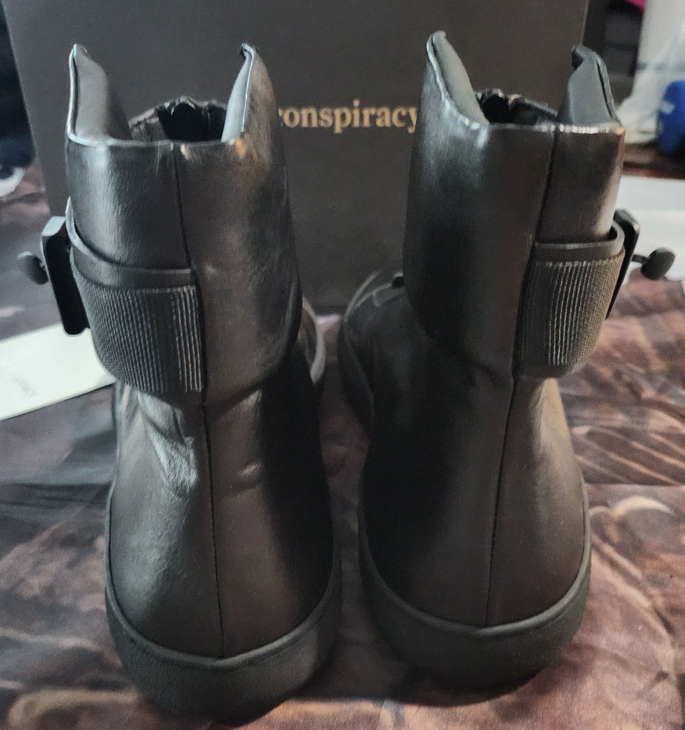 The Last Conspiracy KEVIN soft BLACK Size US 11 / EU 44 - 5 Thumbnail