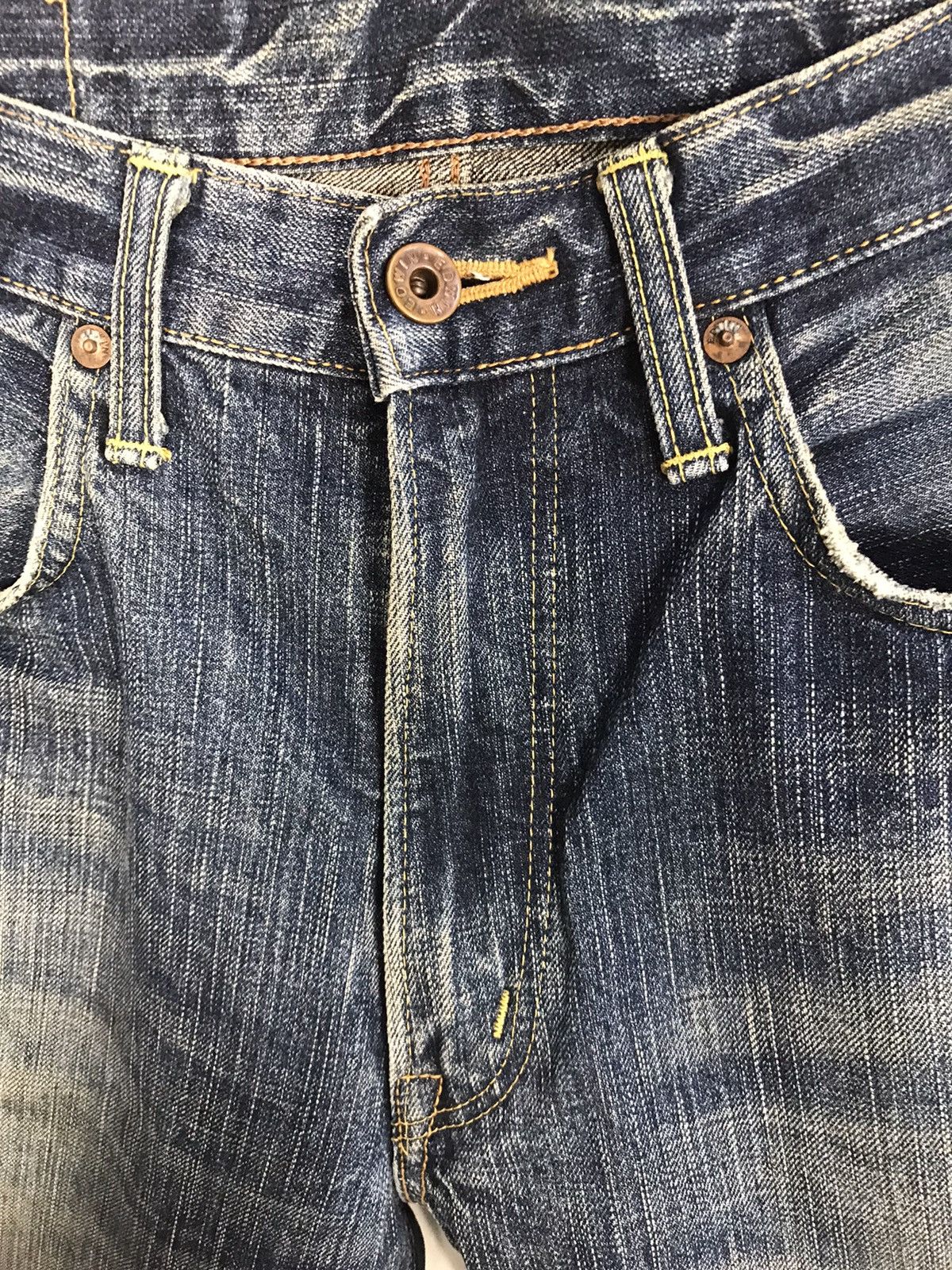 Edwin × Japanese Brand × Vintage Vintage Edwin 505Z Selvedge Short Pants Jeans Size US 29 - 9 Thumbnail