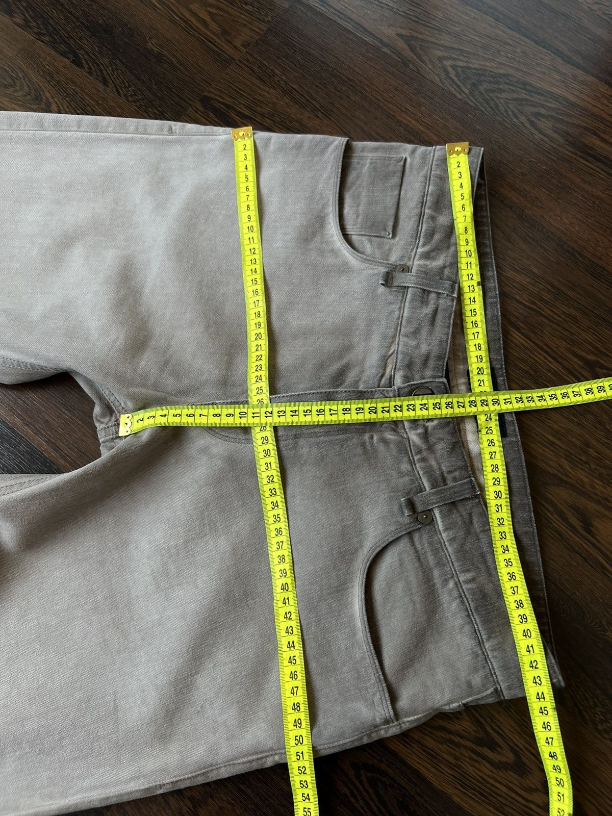 Fendi FENDI Jeans Pants Beige Size 34/34 Size US 34 / EU 50 - 12 Thumbnail