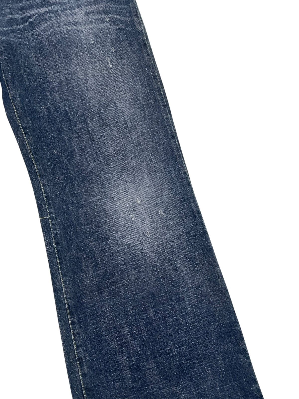 Roberto Cavalli Wide Jeans Just Cavalli Chrome Heart Dior Erd cdg Amiri 2🟦9 Size US 35 - 4 Thumbnail