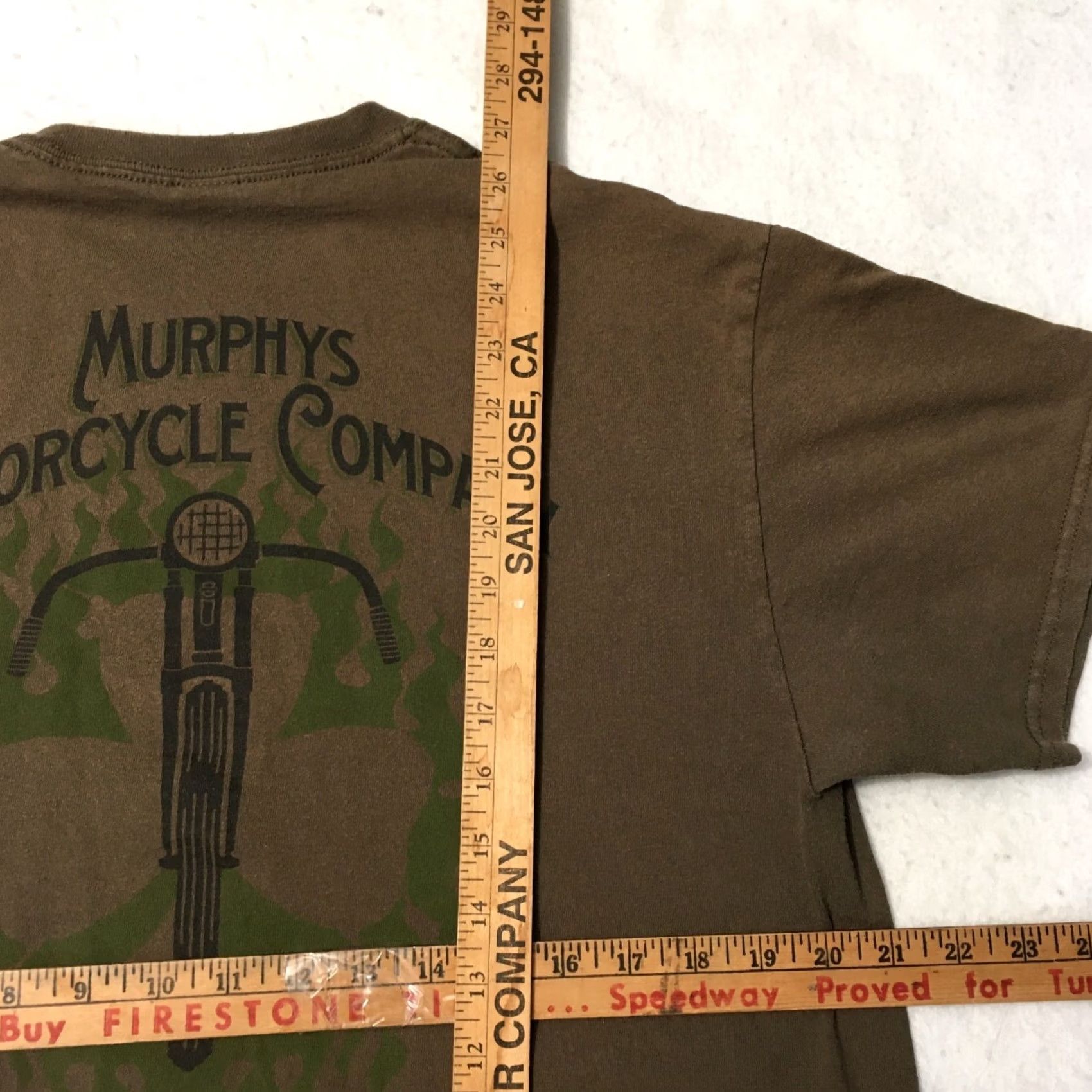 Gildan Murphy's Motorcycle Company Murphy's California Shirt Men's Size US L / EU 52-54 / 3 - 3 Thumbnail