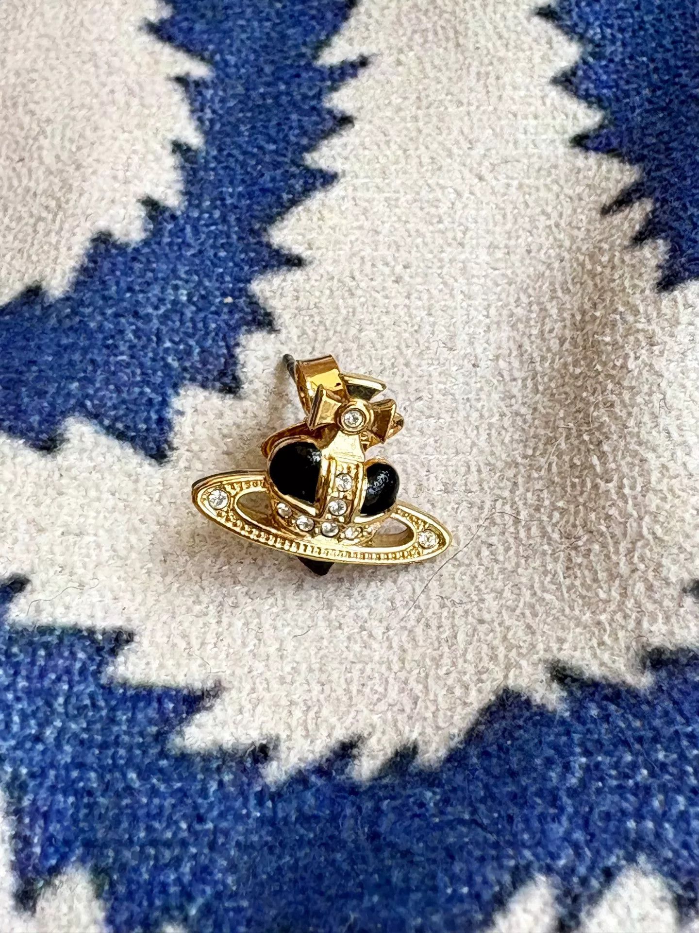 Vivienne Westwood vivienne westwood black heart stud earring Size ONE SIZE - 1 Thumbnail