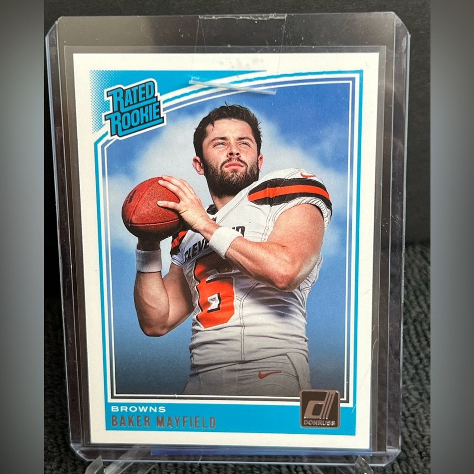 NFL 2018 Panini Donruss - Rated Rookie Baker Mayfield #303 (RC) Size ONE SIZE - 1 Thumbnail