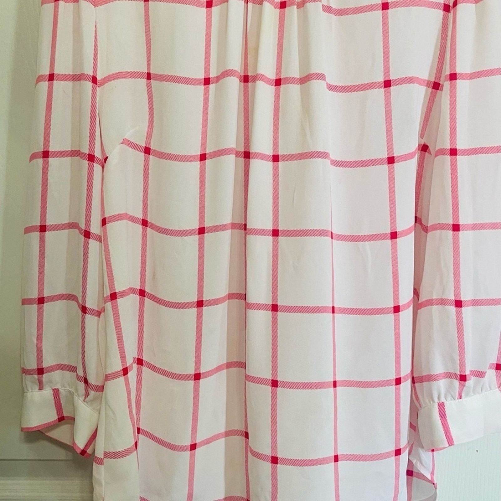 Other 7th avenue new york & company Tie-Neck Blouse w 3/4 Sleeves Size M / US 6-8 / IT 42-44 - 3 Thumbnail