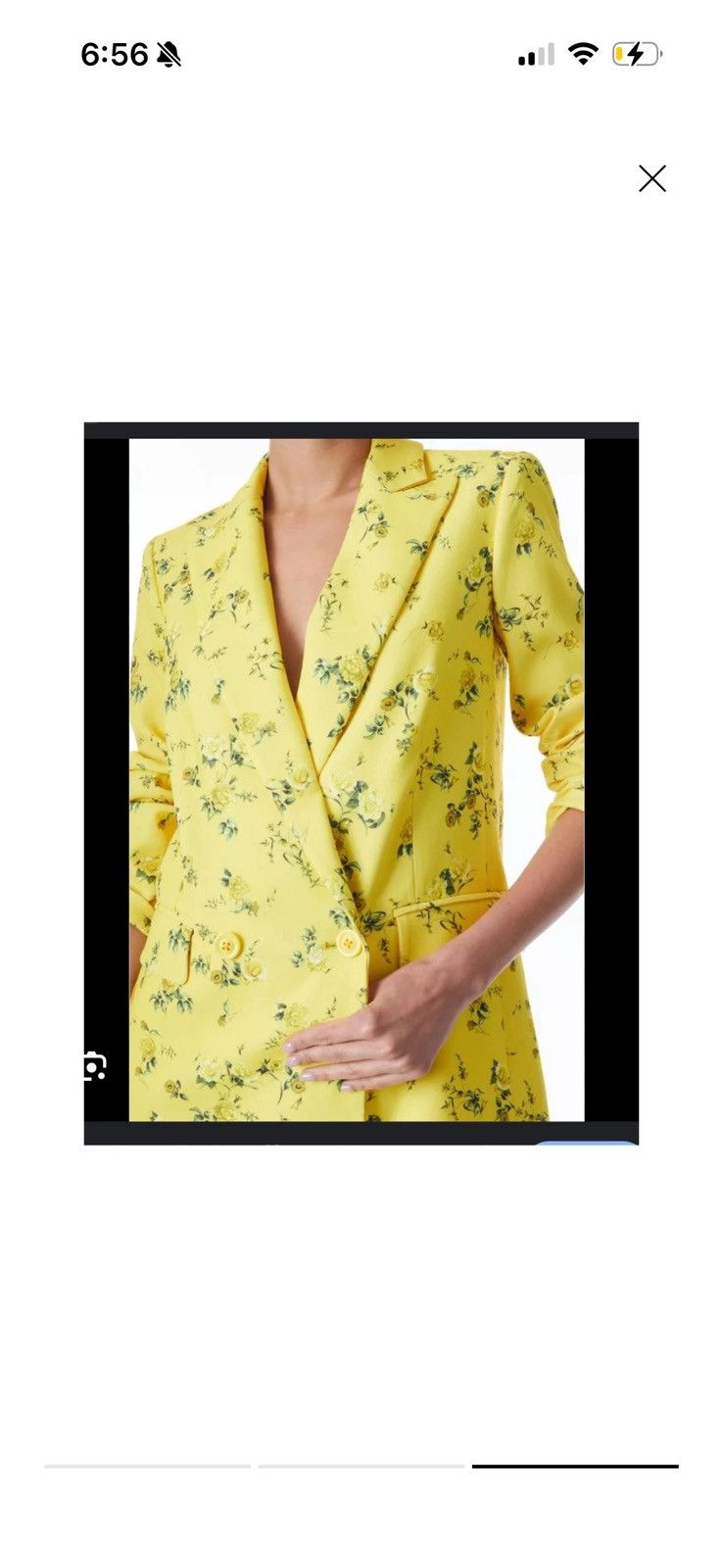 Alice + Olivia Alice + Olivia Justin Floral Blazer Size S / US 4 / IT 40 - 2 Thumbnail