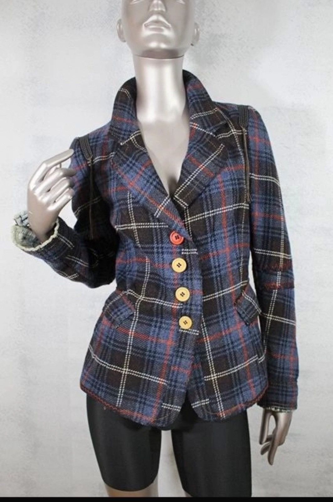 Japanese Brand × Marithe + Francois Girbaud Wooo jacket avant garde Size S / US 4 / IT 40 - 2 Thumbnail