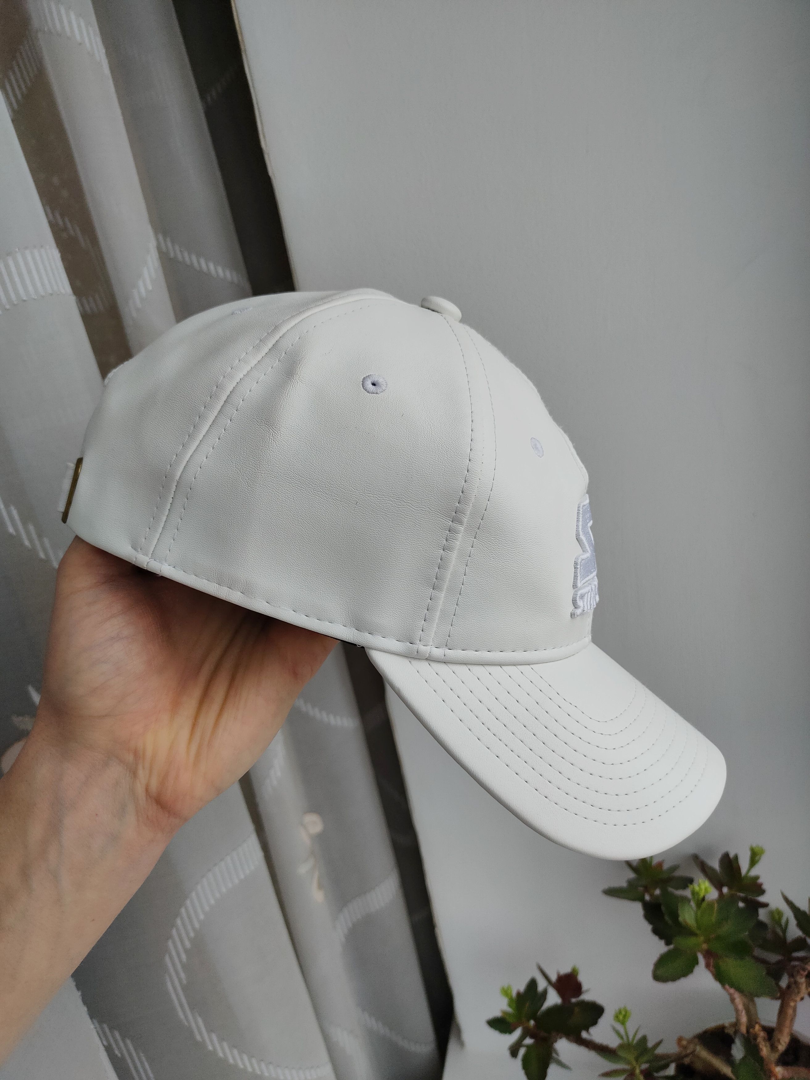 Starter Starter Black label cap hat unisex pu leather cap starter Size ONE SIZE - 2 Thumbnail