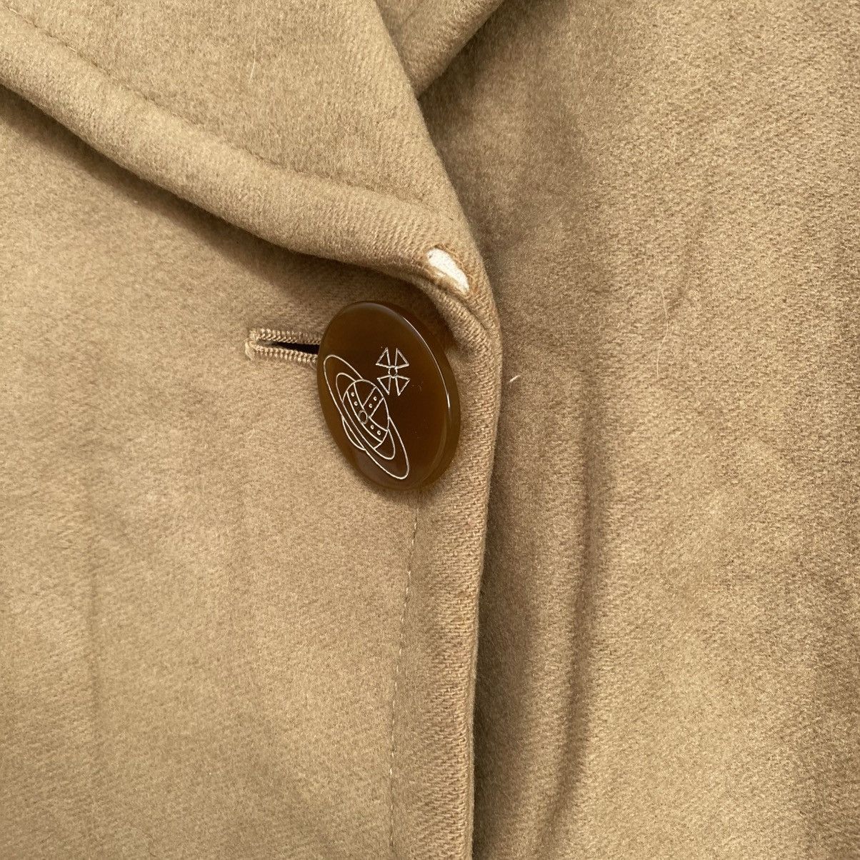 Vivienne Westwood VIVIENNE WESTWOOD Red Label Orb Button Wool Peacoat Size S / US 4 / IT 40 - 8 Thumbnail