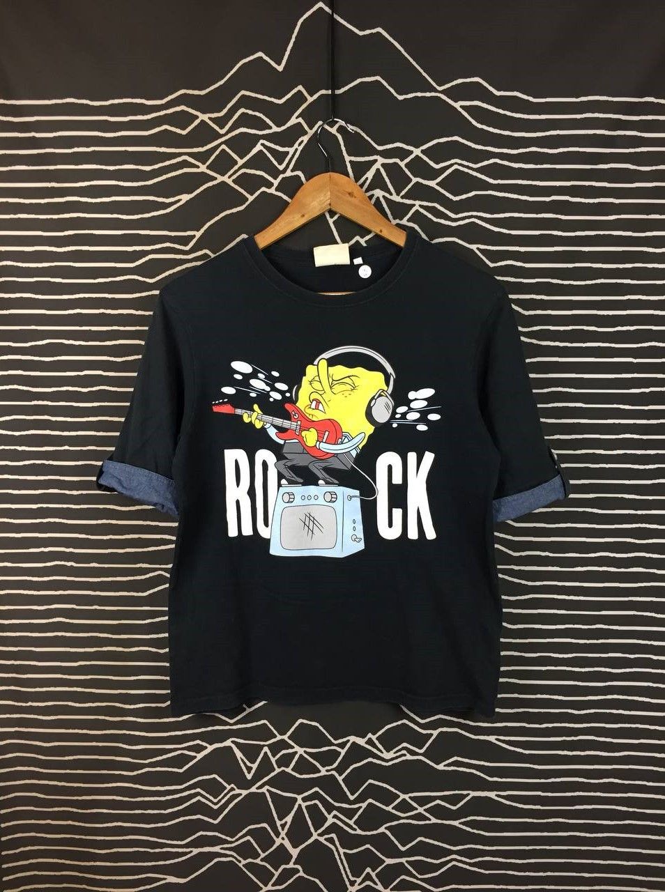 Nickelodeon Nickelodeon SpongeBob SquarePants Rock Star Tee Size US S / EU 44-46 / 1 - 2 Thumbnail