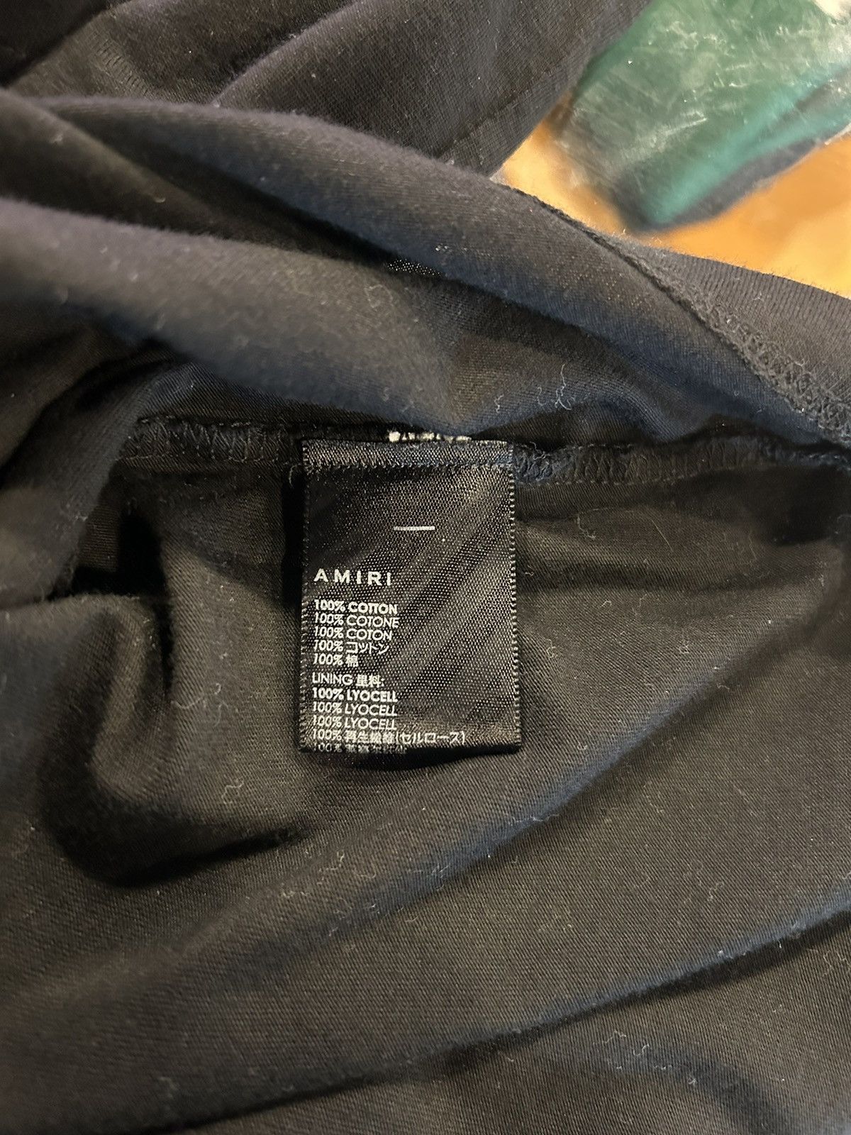 Amiri Black Amiri shirt with red logo Size US XL / EU 56 / 4 - 4 Thumbnail