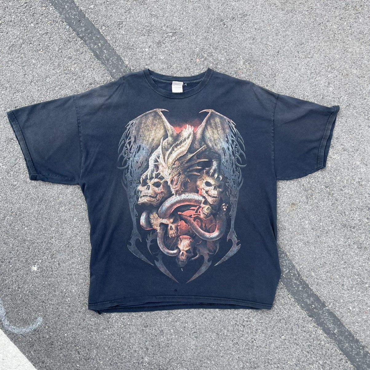 Warren Lotas VINTAGE REPRESENT STYLE FADED WASHED GRAPHIC TEE Size US XL / EU 56 / 4 - 2 Thumbnail